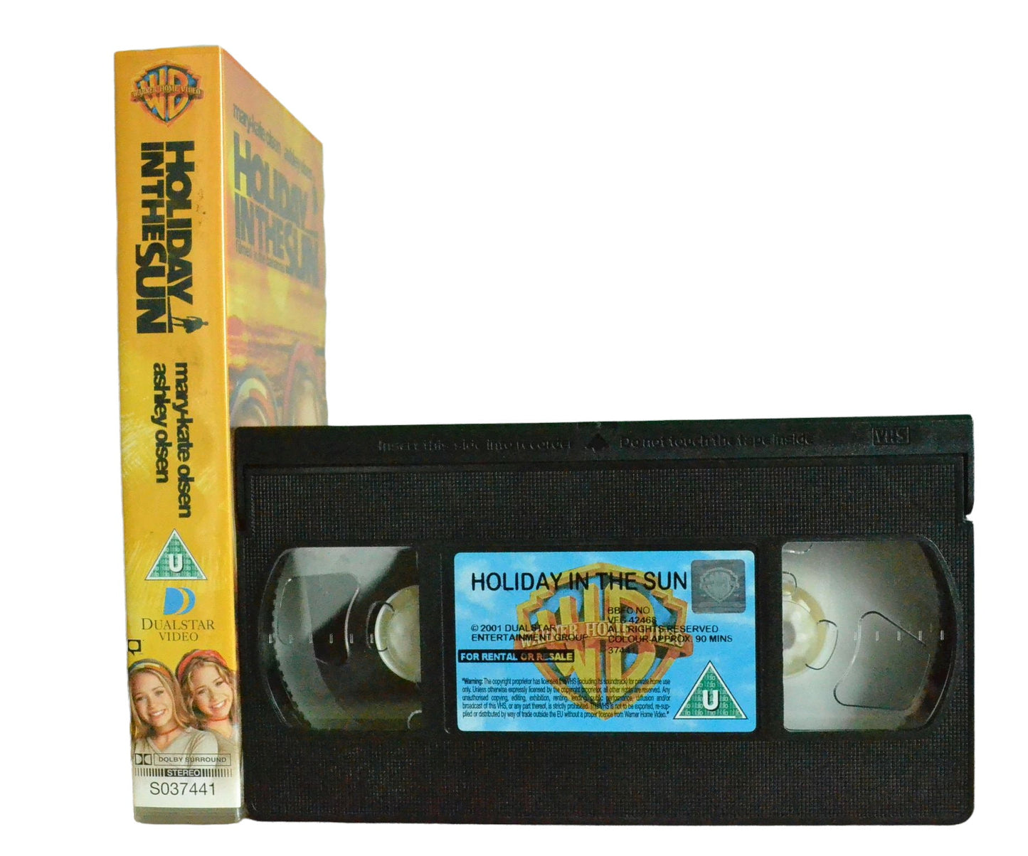 Holiday In The Sun (Filmed in the Bahamas) - Mary-Kate Olsen - Warner Home Video - Children's - Pal VHS-