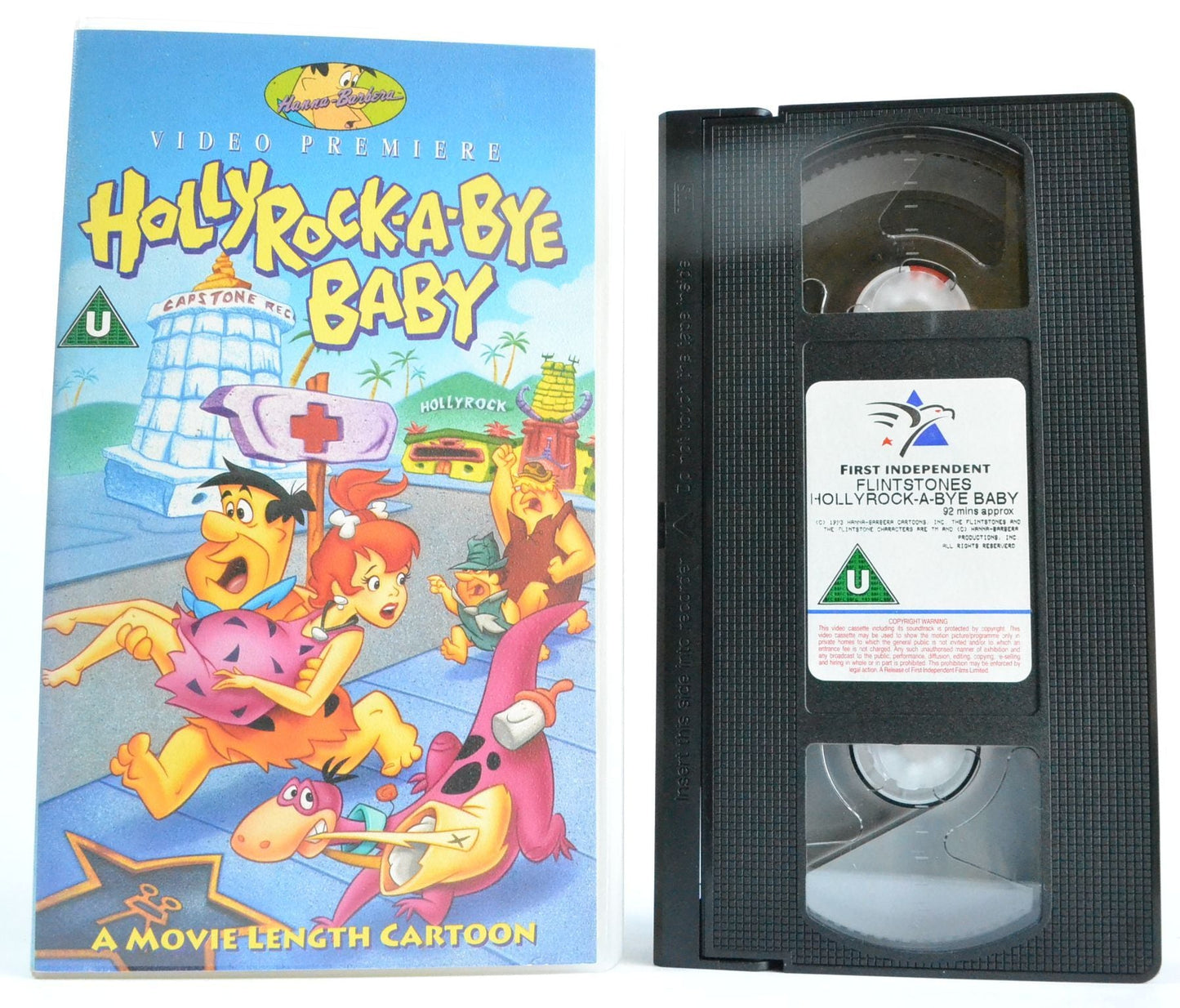 HollyRock-A-Bye Baby: Flintstones - TV Film (1993) Animation - Collectors - VHS-