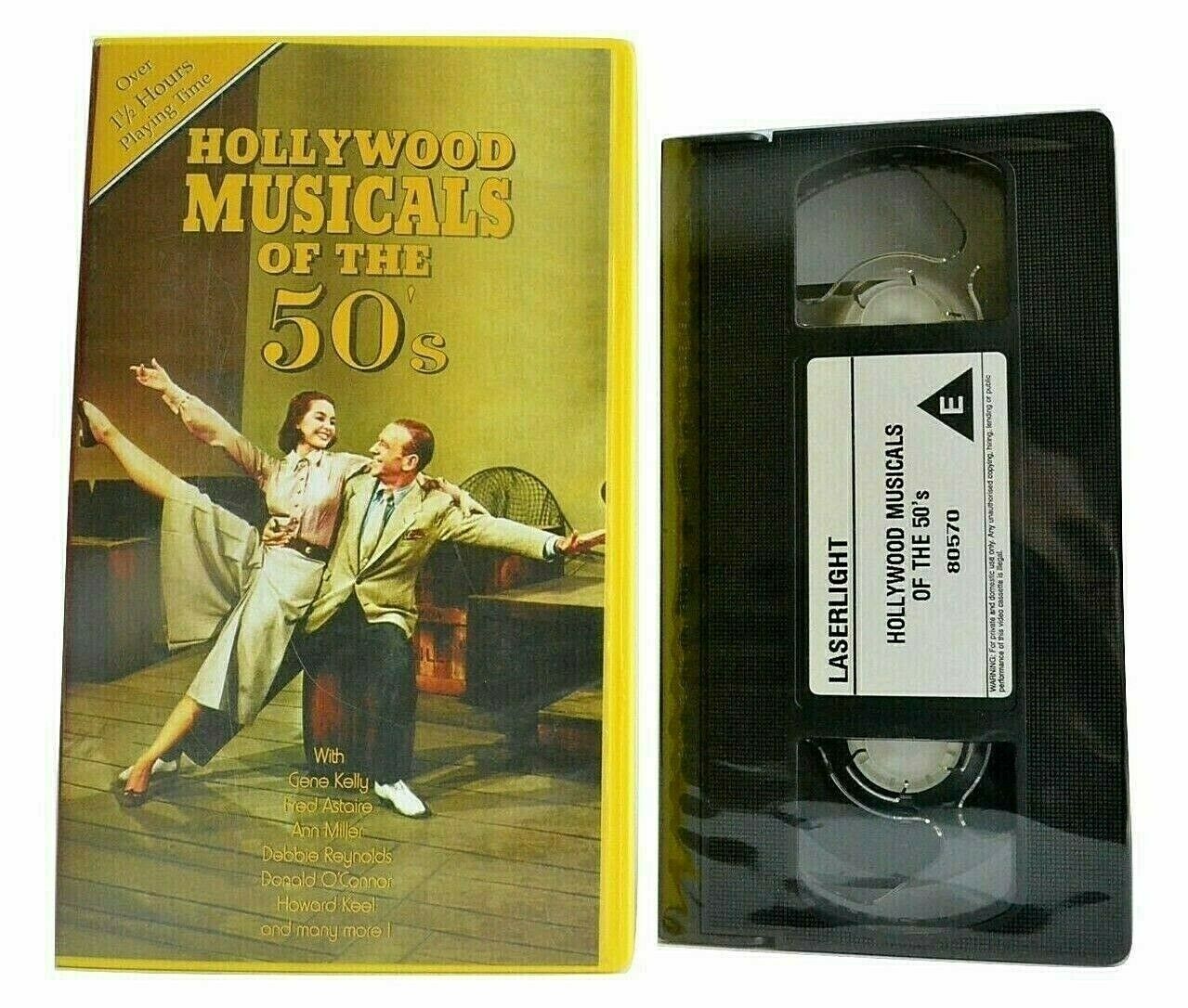 Hollywood Musicals Of The 50's: Brand New Sealed - Gene Kelly/Fred Astaire - VHS-