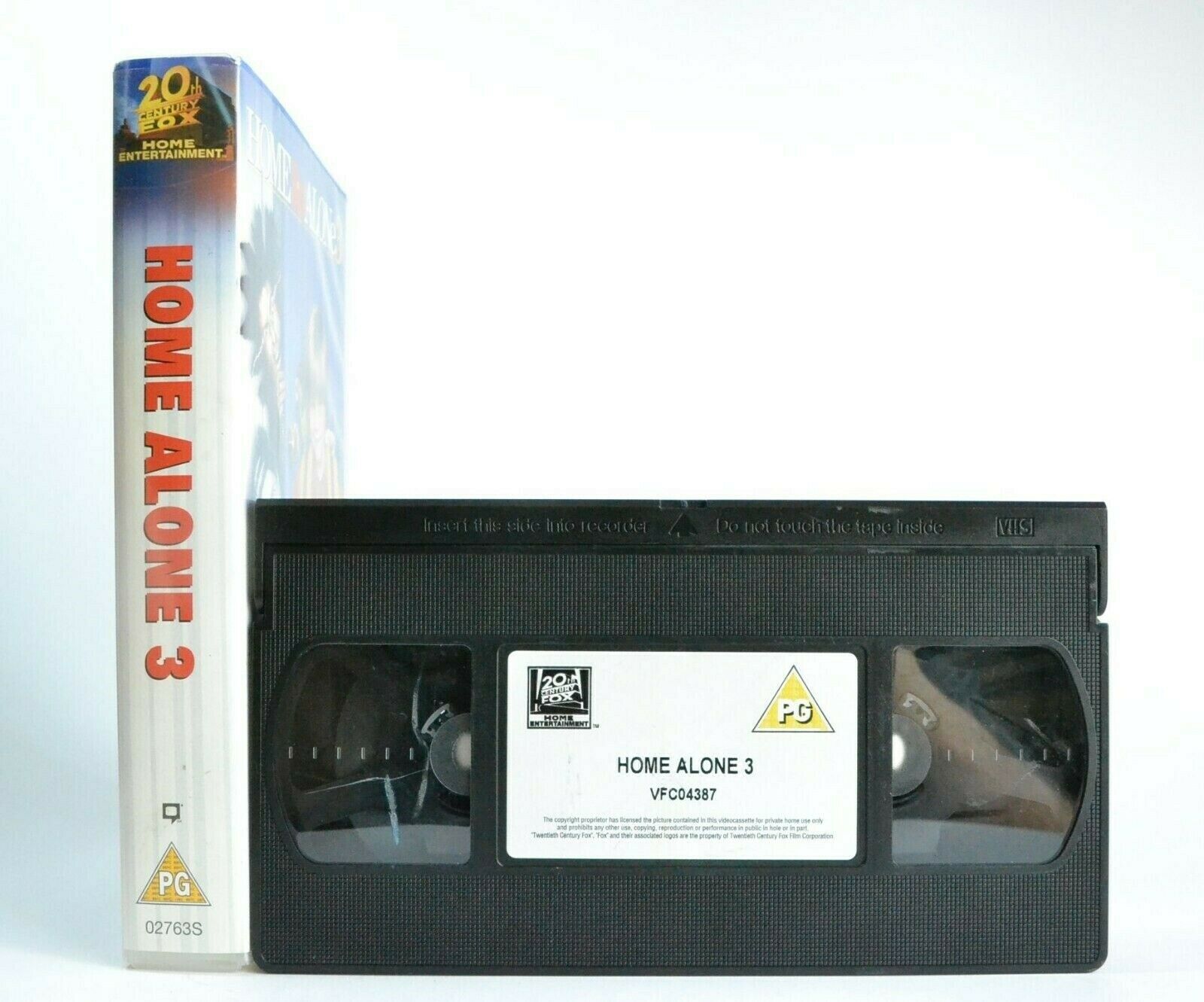 Home Alone 3 (1997): Family Comedy - A Boy In Big Trouble - Children's - Pal VHS-