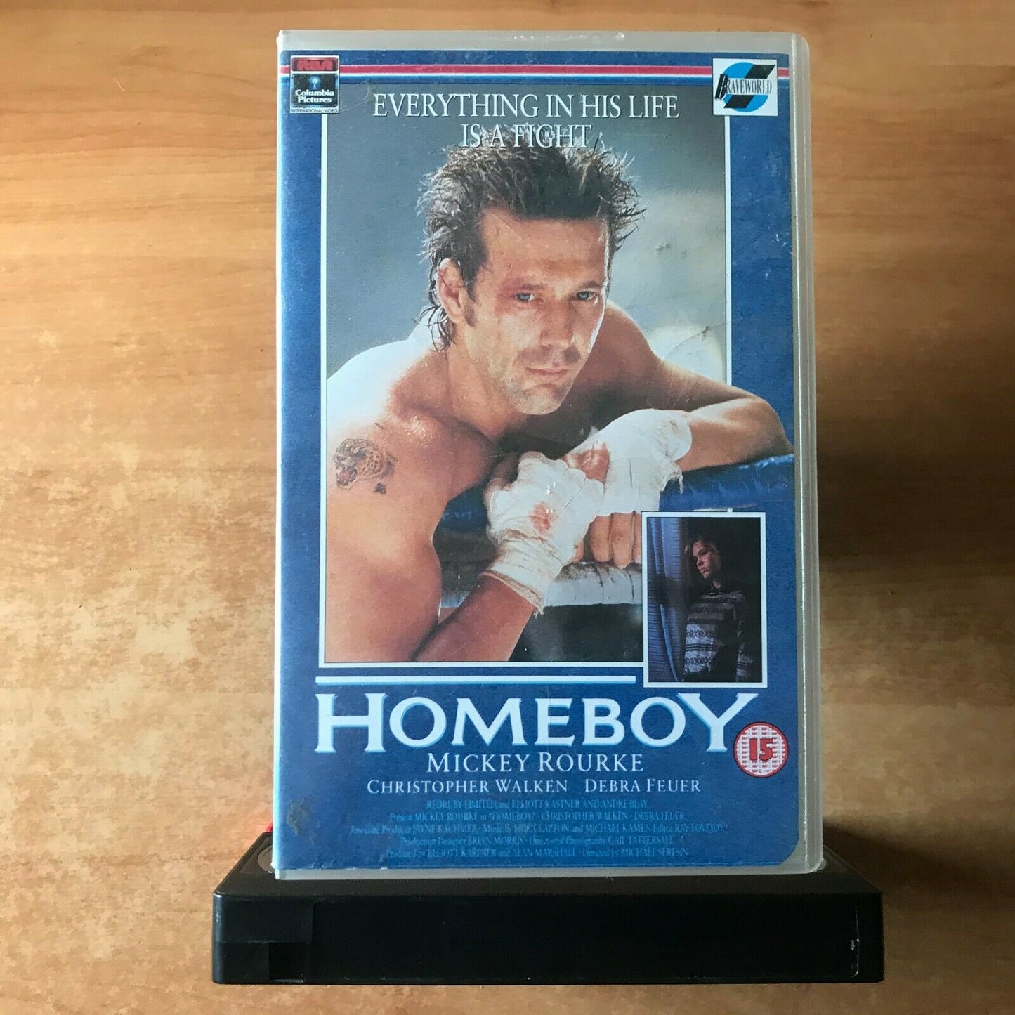 Homeboy: Boxing Drama; [Large Box] Mickey Rourke / Christopher Walken - Pal VHS-