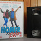 Homer And Eddie - Virgin - Comedy - Whoopi Goldberg - James Belushi - Pal VHS-