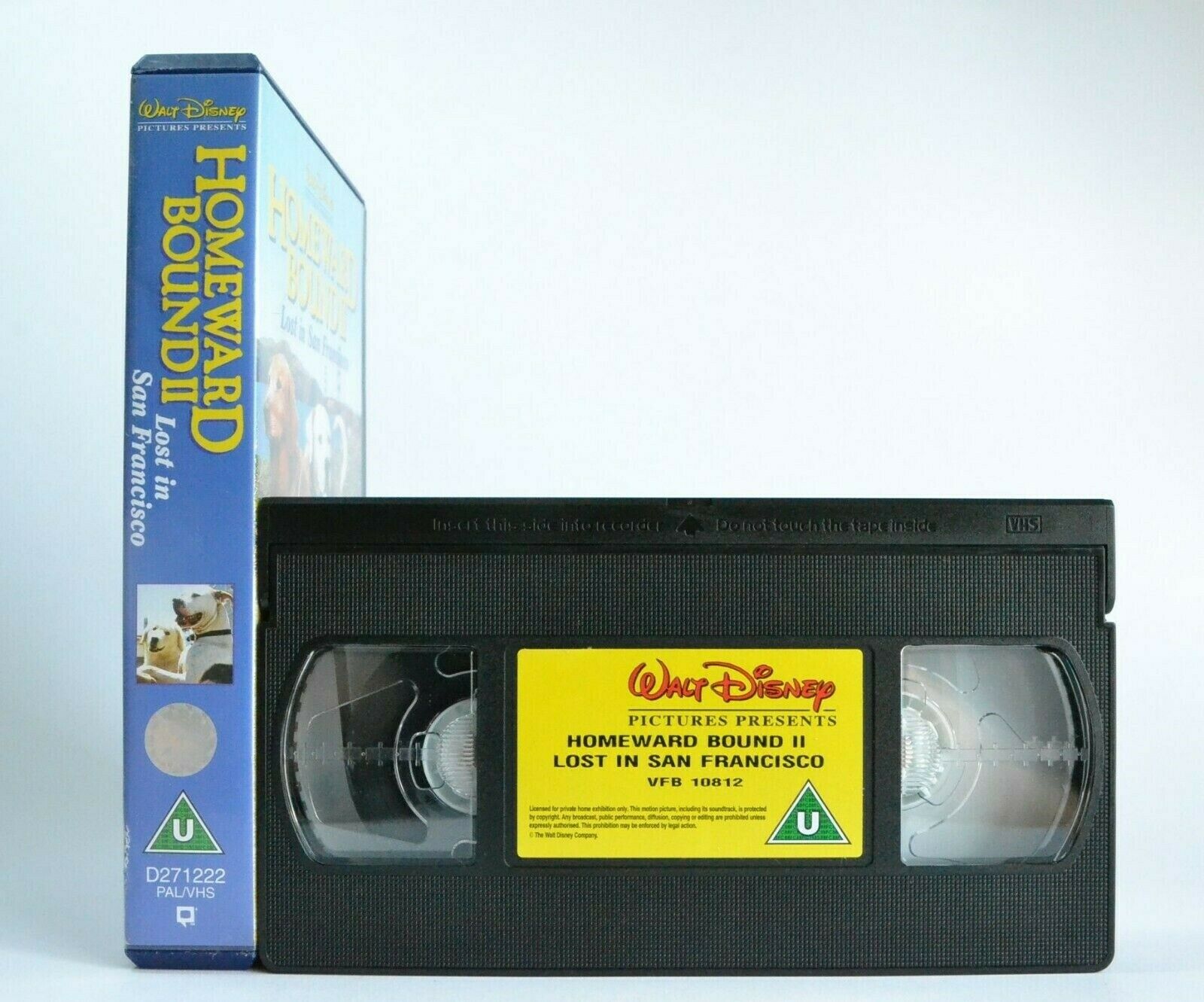 Homeward Bound 2: Lost In San Francisco - Adventure Comedy - Children's - VHS-