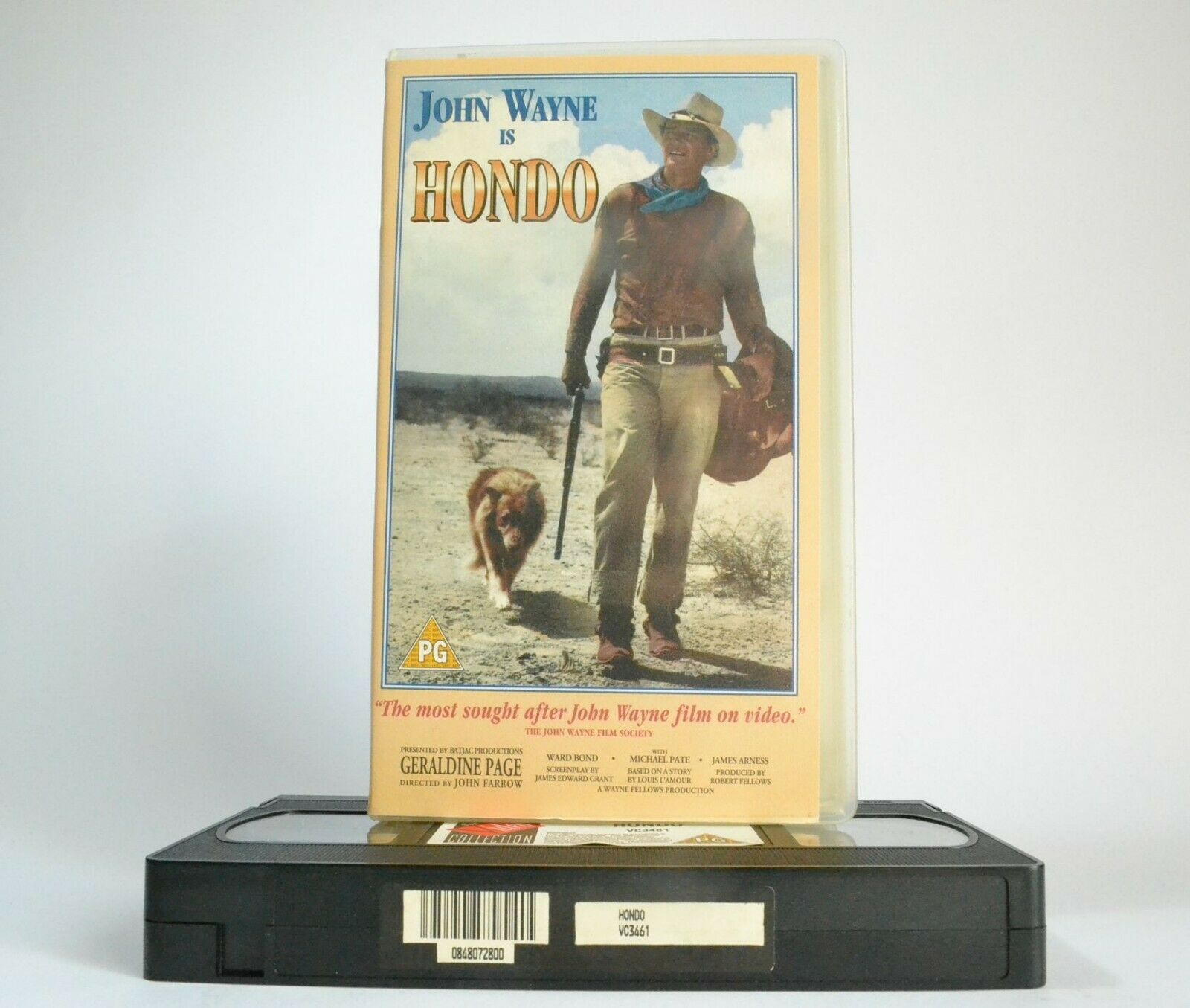 Hondo (1953): Digitally Remastered - Wester - John Wayne / Ward Bond - Pal VHS-