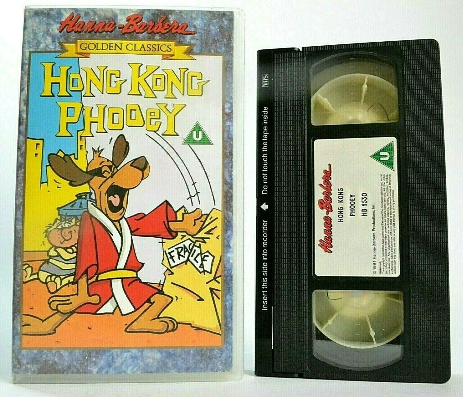 Hong Kong Phooey [Hanna-Barbera Golden Classics] - Animated - Children's - VHS-