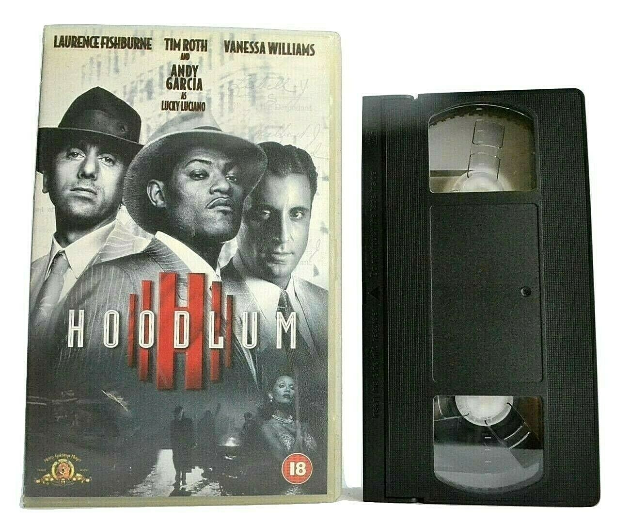 Hoodlum (1997) - Crime Drama - Sample - Laurence Fishburne/Tim Roth - Pal VHS-