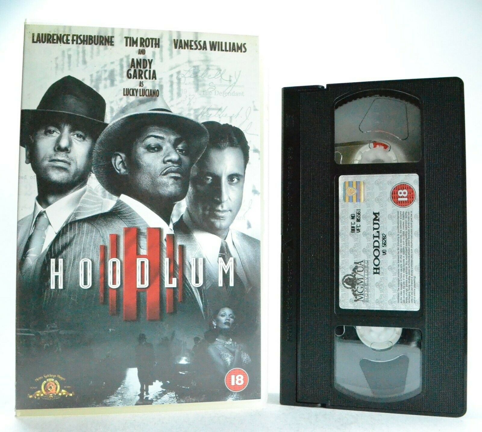 Hoodlum: Crime Drama (1997) - Large Box - Italian/Jewish Mafia Gang War - VHS-