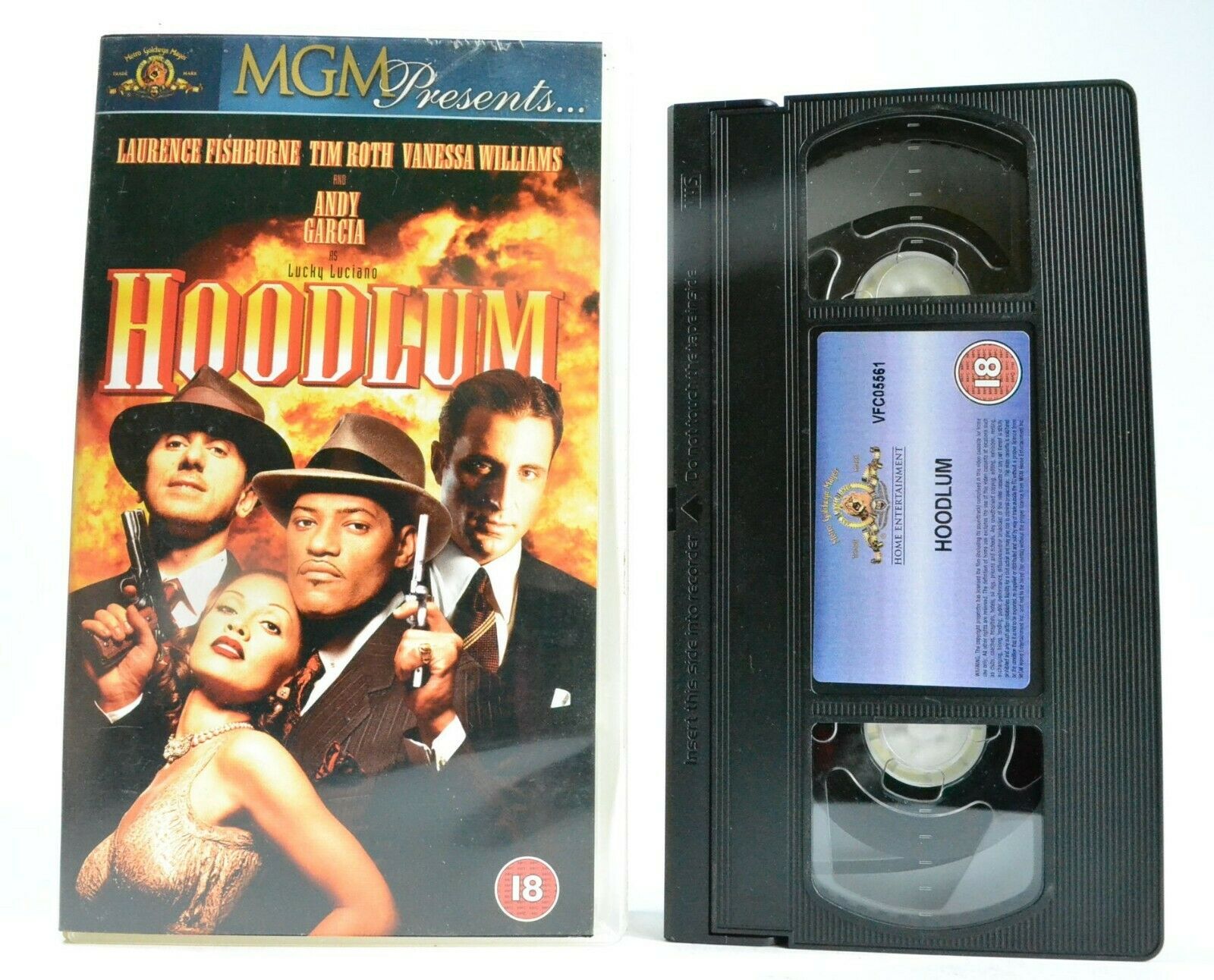 Hoodlum - Crime Drama -<30s Harlem>- Laurence Fishburne / Tim Roth - Pal VHS-