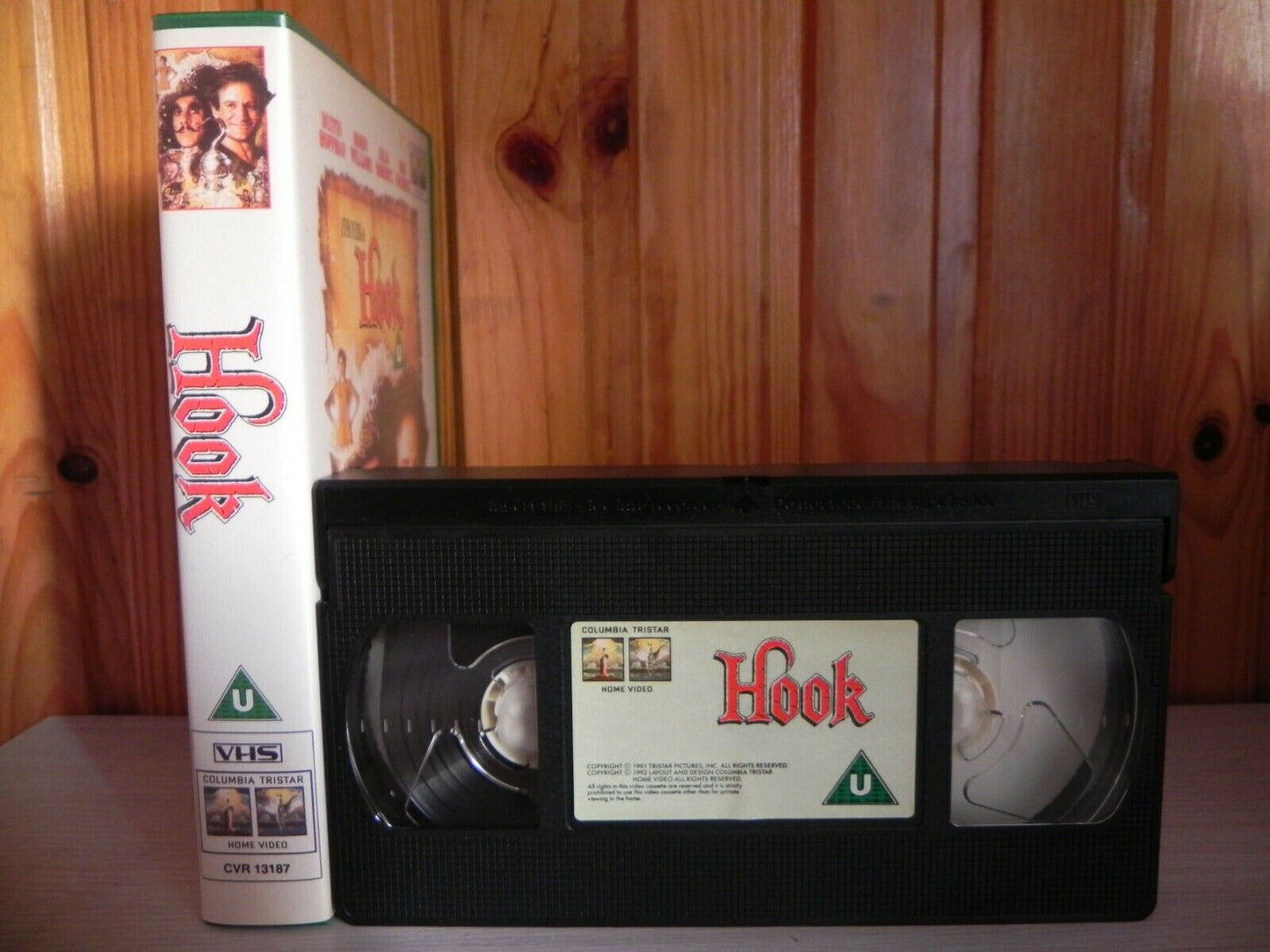 Hook (1991): Film By Steven Spielberg - Fantasy Adventure - Children's - Pal VHS-