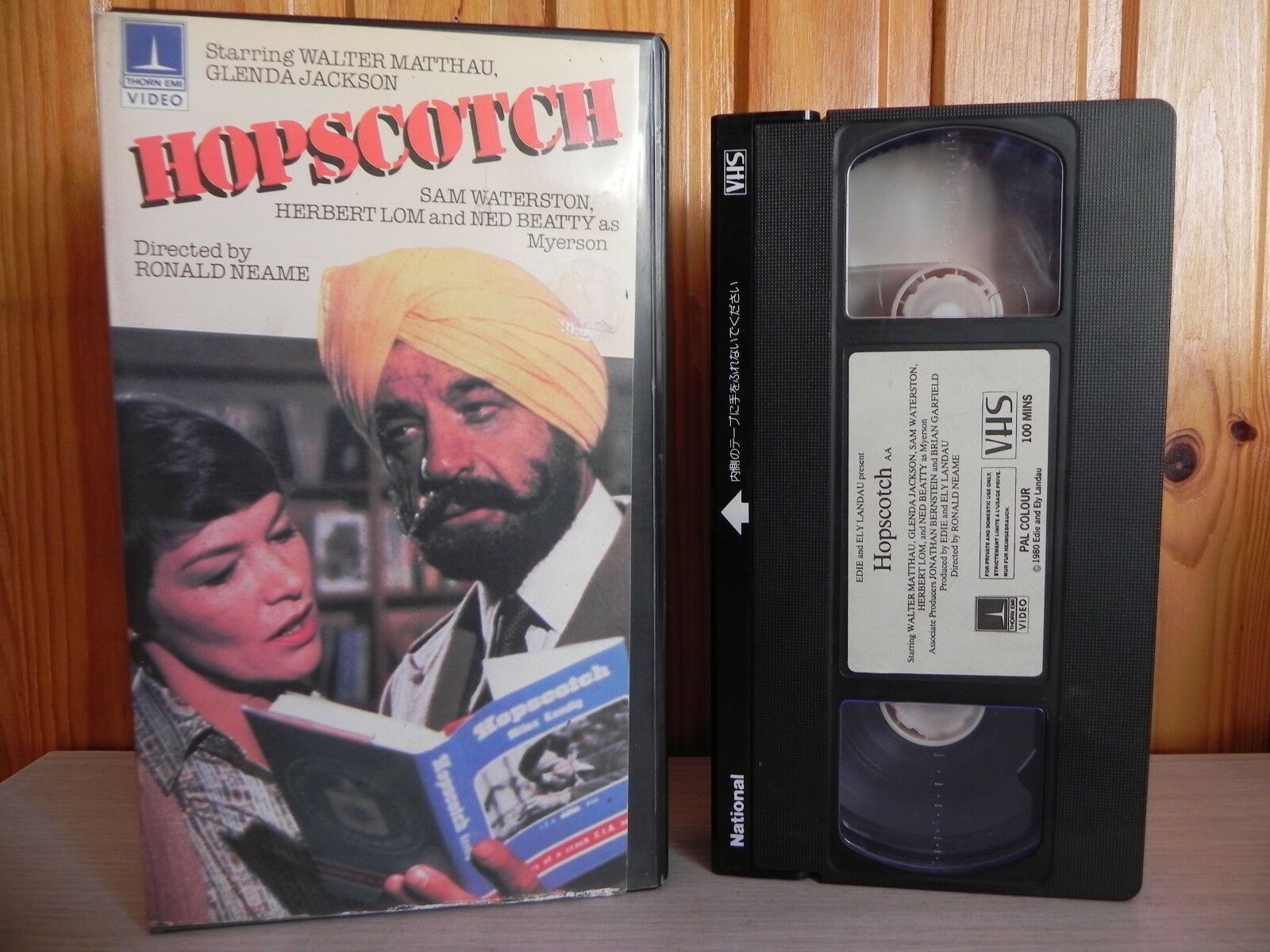 Hopscotch - Walter Matthau - Thorn EMI - Small Box - Pre Cert VHS-