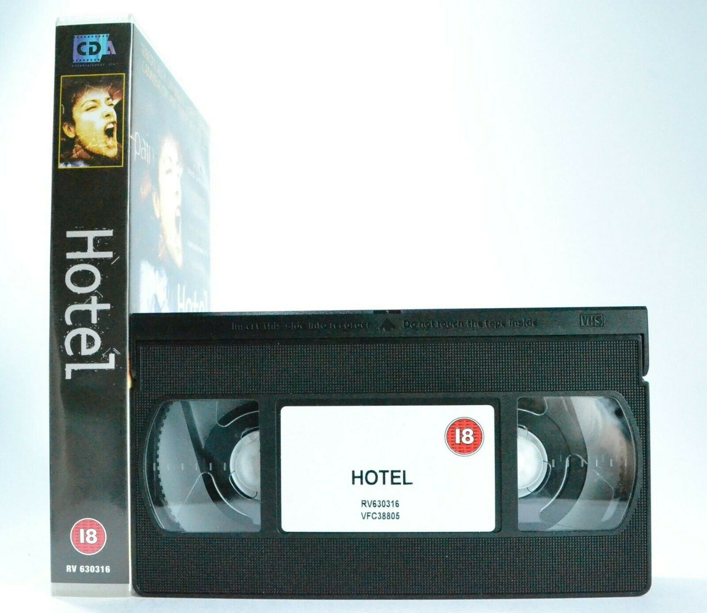 Hotel: Experimental Comedy Thriller - Large Box - S.Hayek/B.Reynolds - Pal VHS-