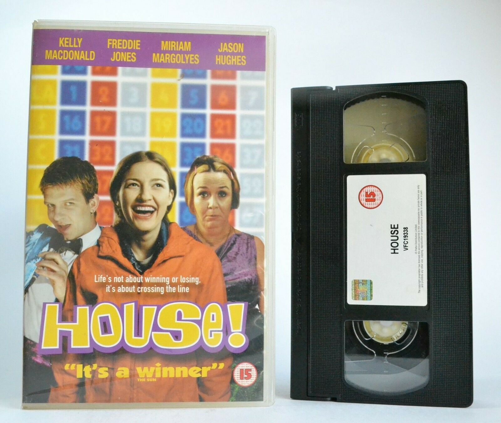 House: British Comedy - Large Box - Independent Film - Kelly Macdonald - VHS-