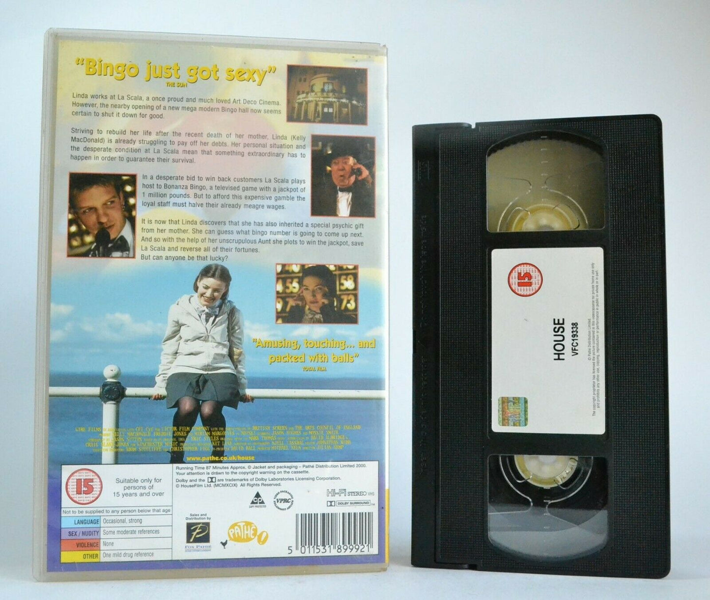 House: British Comedy - Large Box - Independent Film - Kelly Macdonald - VHS-