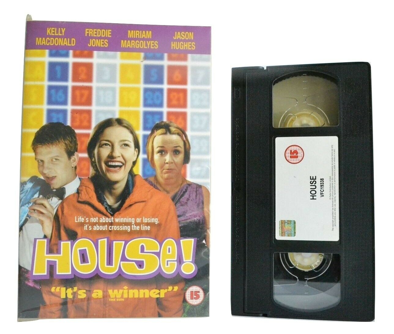 House: British Comedy - Large Box - Independent Film - Kelly Macdonald - VHS-