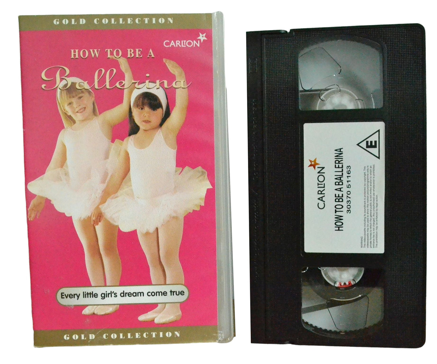 How To Be A Ballerina (Every little girl's dream come true) - Carlton - Children's - Pal VHS-