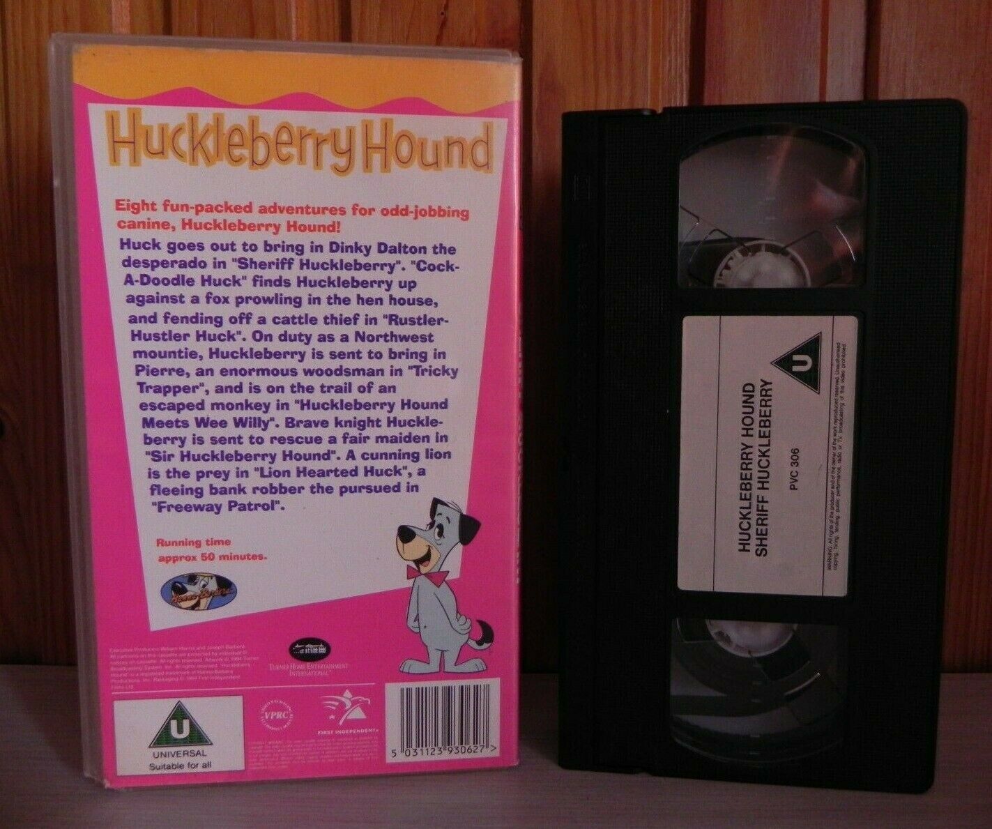 Huckleberry Hound: Sheriff Huckleberry - Hanna-Barbera - Animated - Kids - VHS-