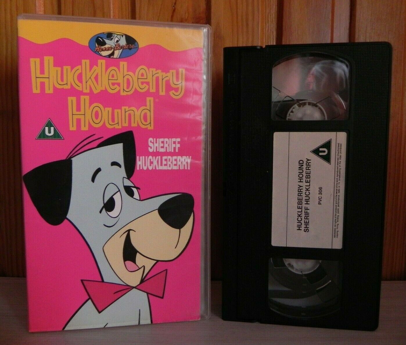 Huckleberry Hound: Sheriff Huckleberry - Hanna-Barbera - Animated - Kids - VHS-