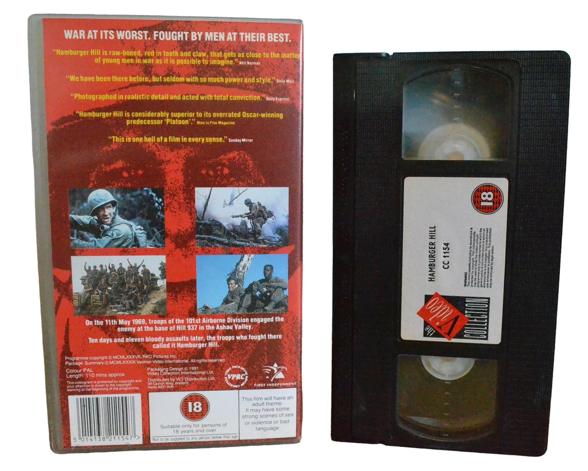 Humburger Hill - Anthony Barrile - The Video Collection - Action - Pal - VHS-