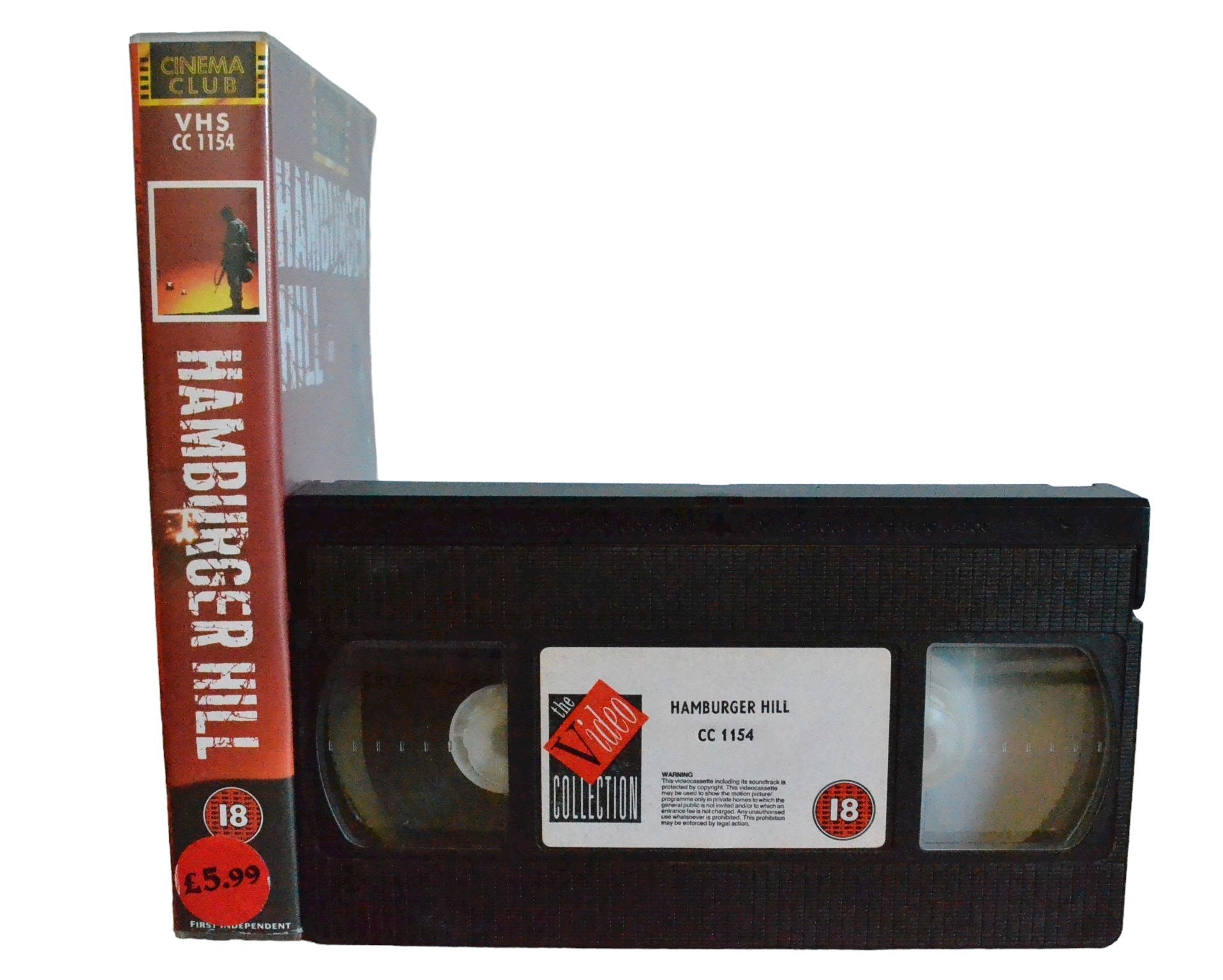 Humburger Hill - Anthony Barrile - The Video Collection - Action - Pal - VHS-