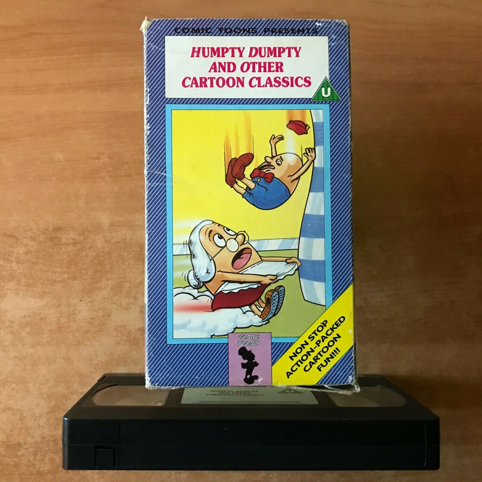 Humpty Dumpty (Cartoon Classics]:Peeping Penguins - Carton Box - Kids - Pal VHS-