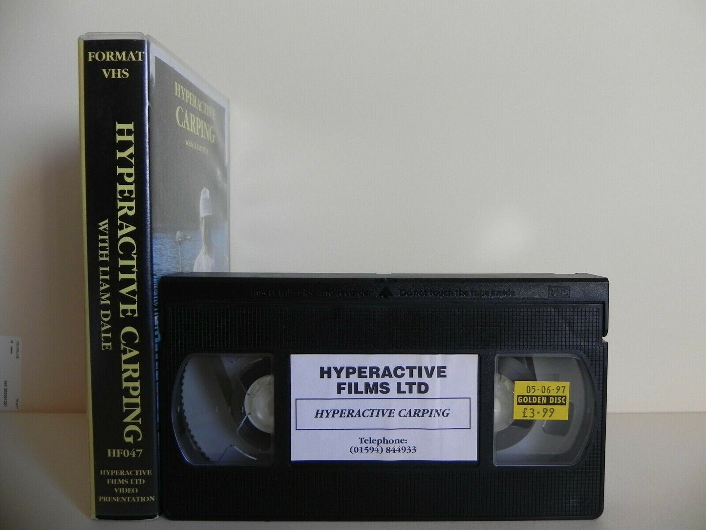 Hyperactive Carping - Fishing - Liam Dale - Programme For All Fishermen - VHS-