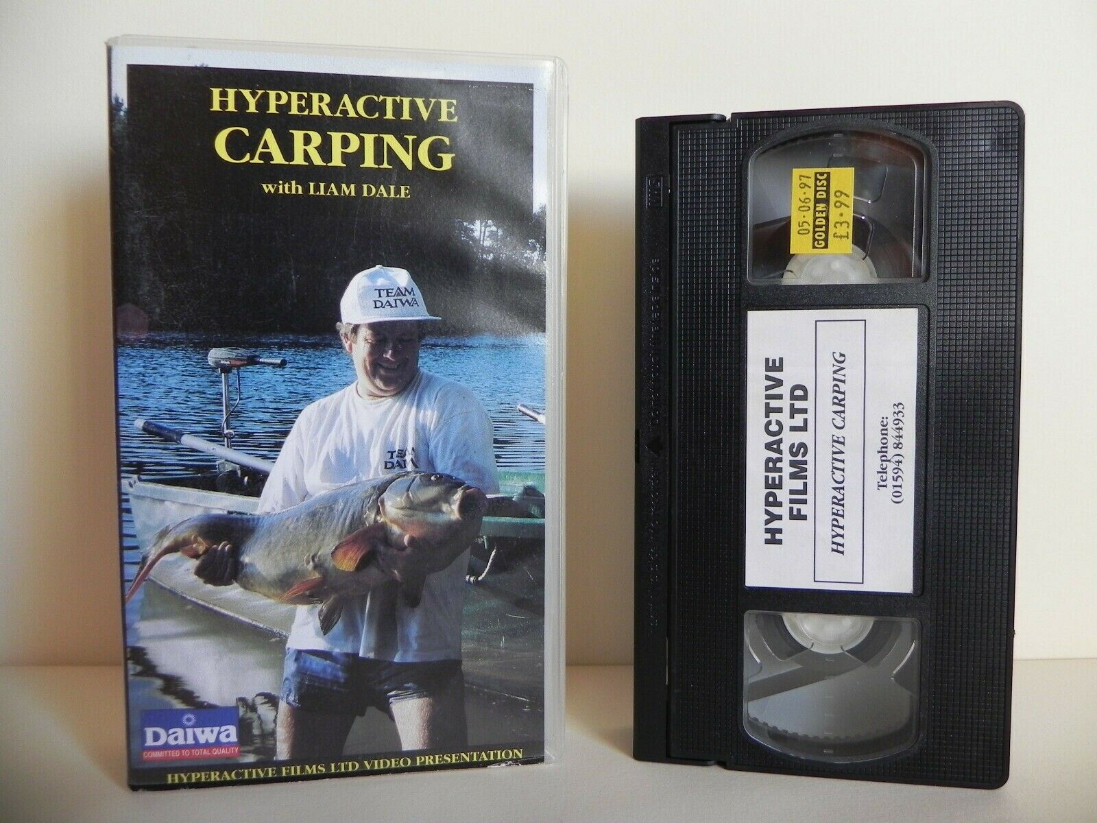 Hyperactive Carping - Fishing - Liam Dale - Programme For All Fishermen - VHS-