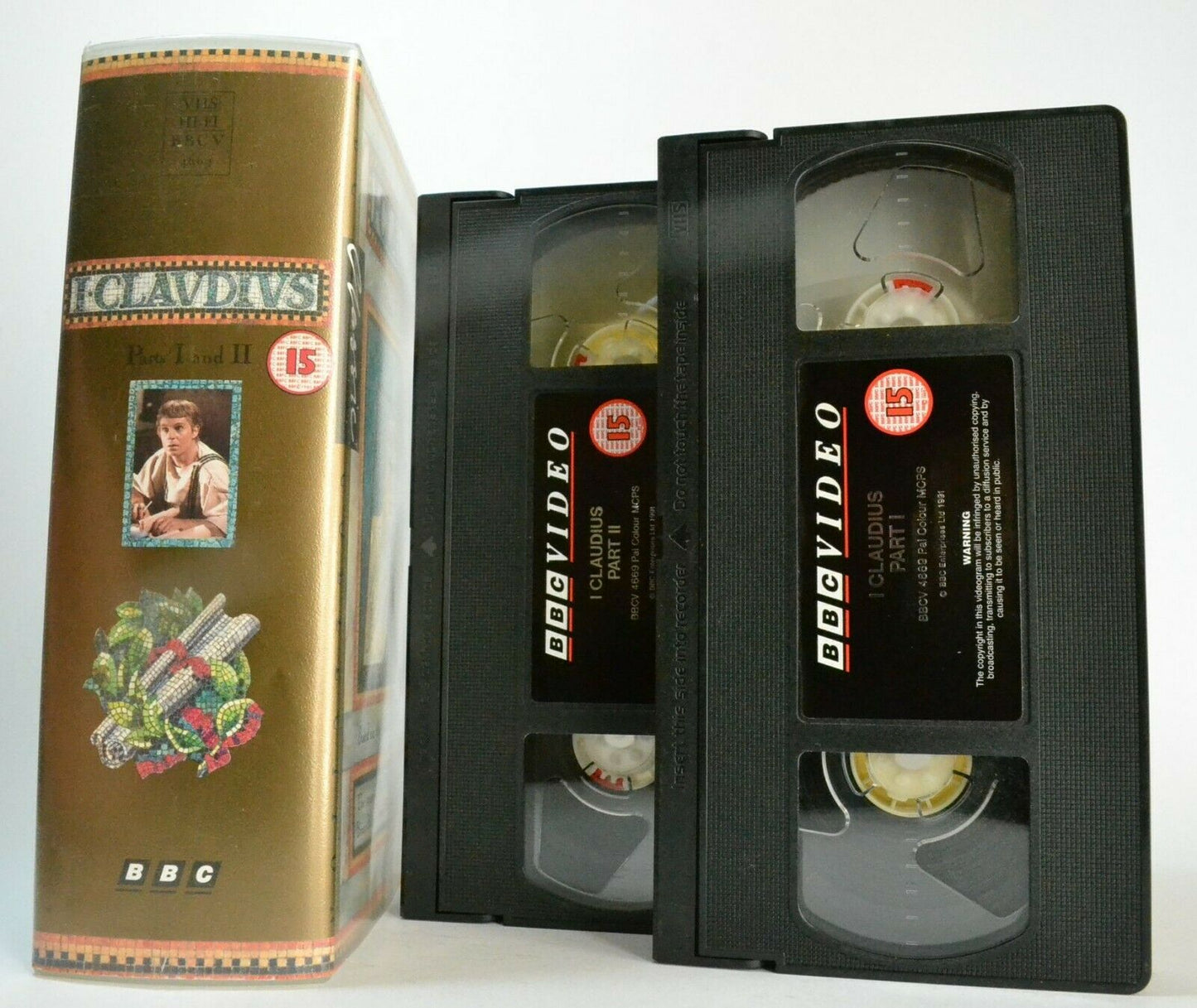 I Claudius (BBC); [Robert Graves] - Drama - Roman Empire - Derel Jacobi - VHS-