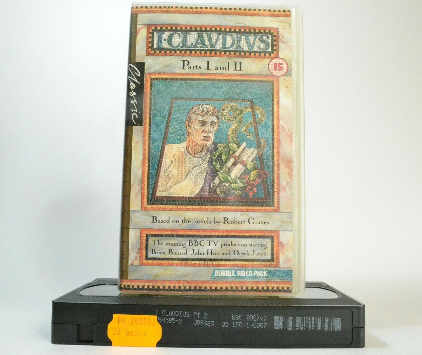 I Claudius (BBC); [Robert Graves] - Drama - Roman Empire - Derel Jacobi - VHS-