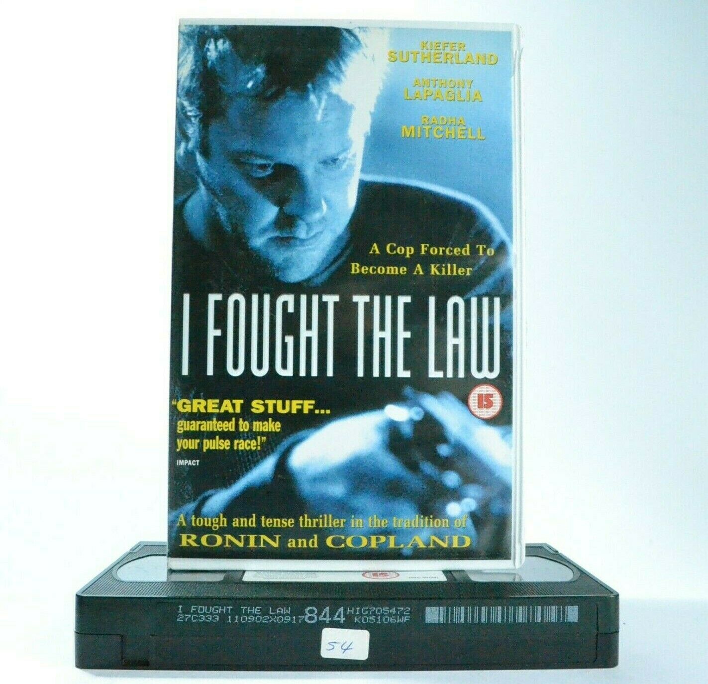 I Fought The Law (Dead Heat): Crime Comedy (2002) - Kiefer Sutherland - Pal VHS-