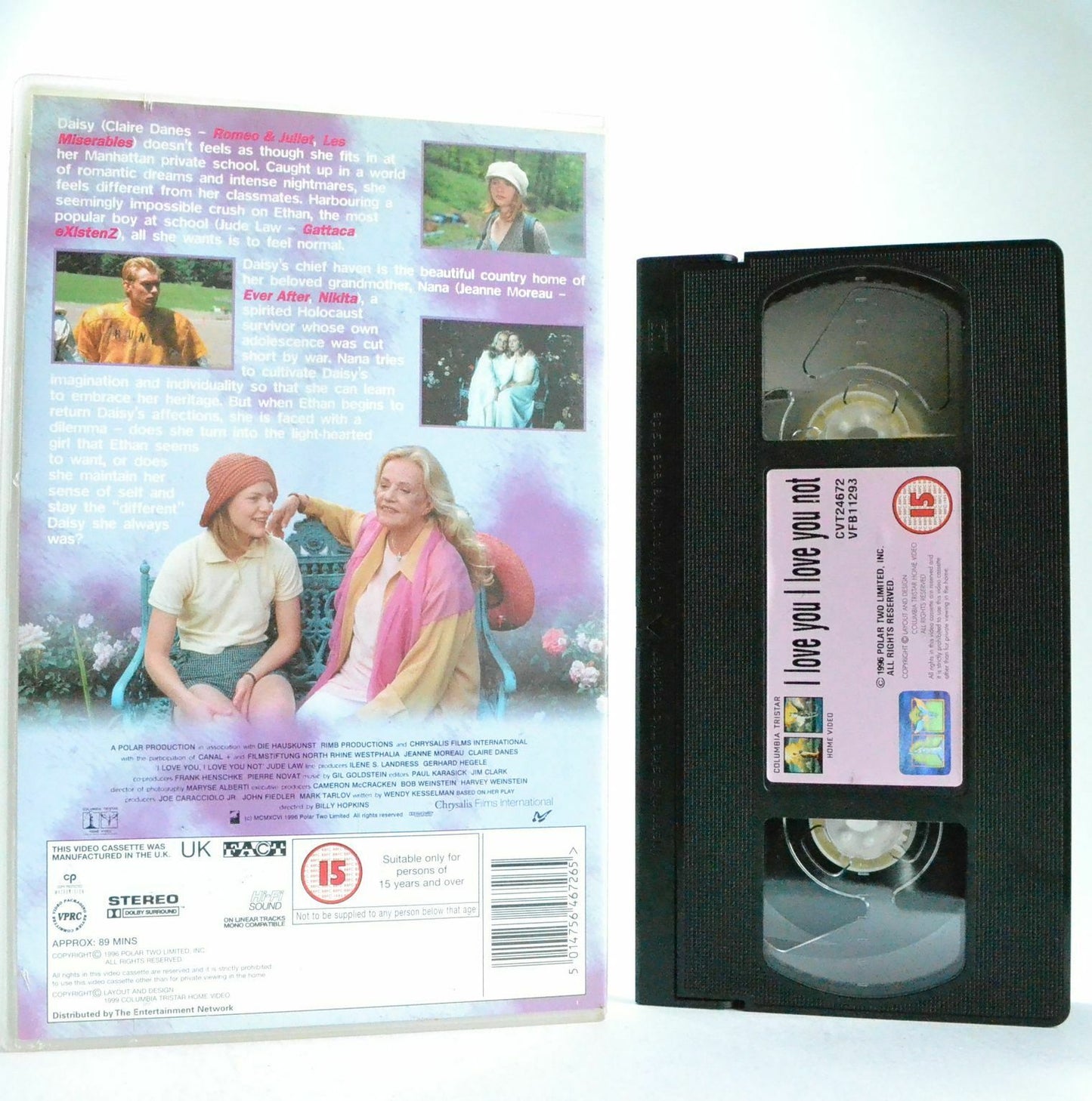 I Love You I Love You Not: Romantic Drama (1996) - Large Box - Jude Law - VHS-