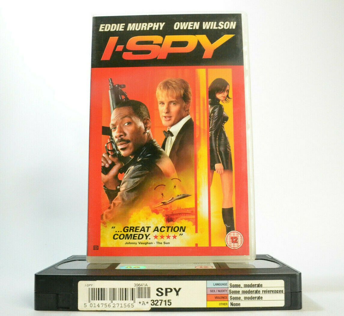 I SPY - Columbia Tristar - Action - Comedy - Eddie Murphy - Owen Wilson - VHS-