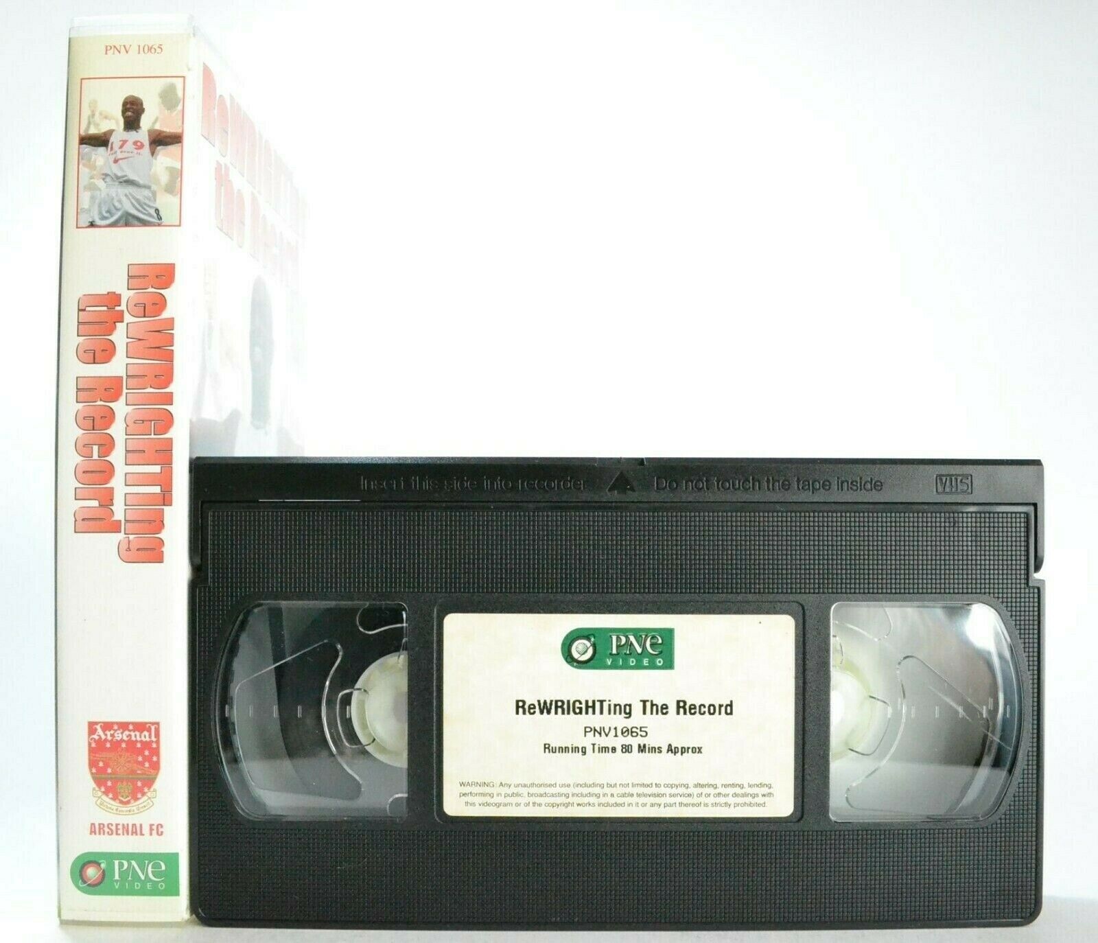 Ian Wright: ReWRIGHTing The Record - Arsenal F.C. - Greatest Striker - Pal VHS-