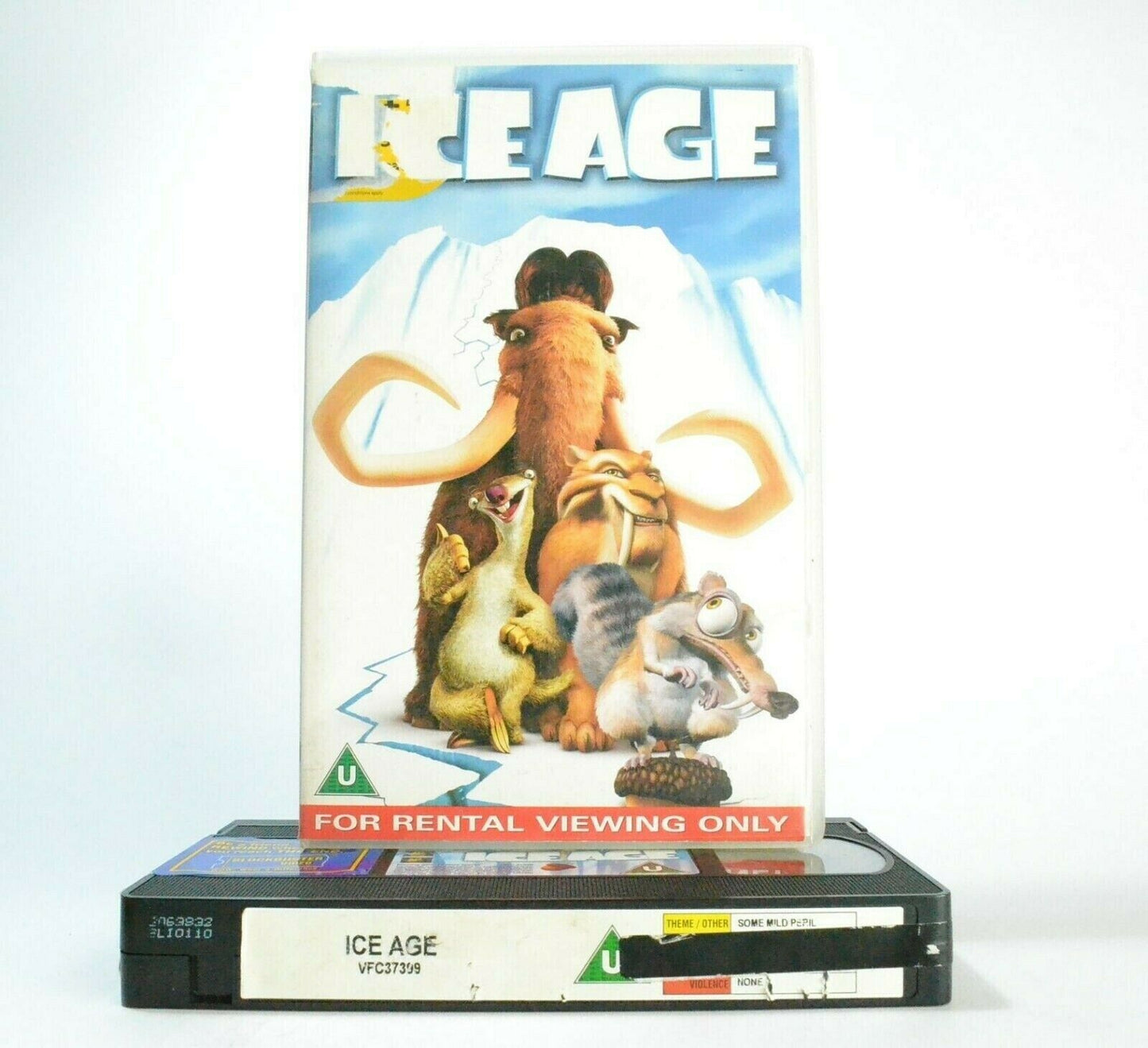 Ice Age: 20th Century Fox (2002) - Computer Animated Comedy - Children's - VHS-