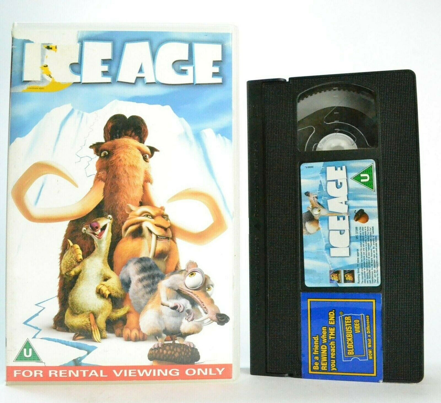 Ice Age: 20th Century Fox (2002) - Computer Animated Comedy - Children's - VHS-