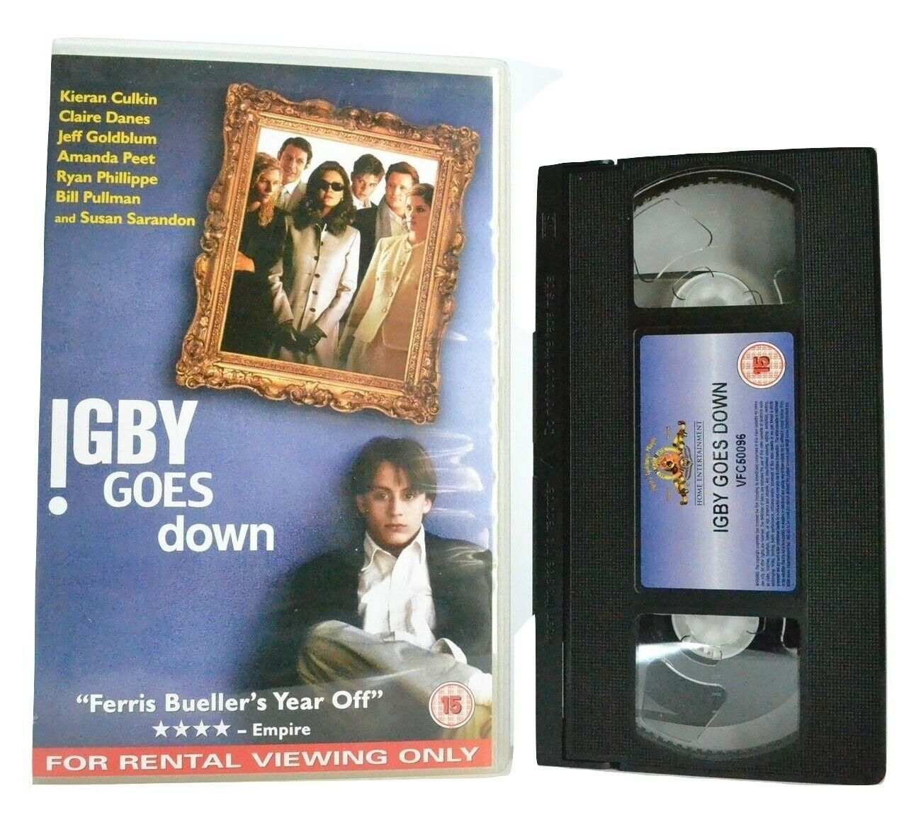 Igby Goes Down: Comedy/Drama (2002) - Large Box - Ex-Rental - K.Culkin - Pal VHS-