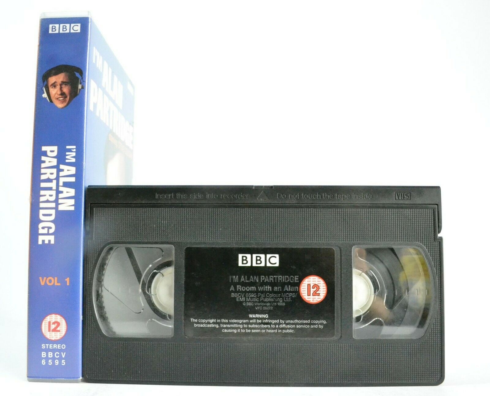 I'm Alan Partridge (Vol.1) - Comedy Series - Steve Coogan / Phil Cornwell - VHS-