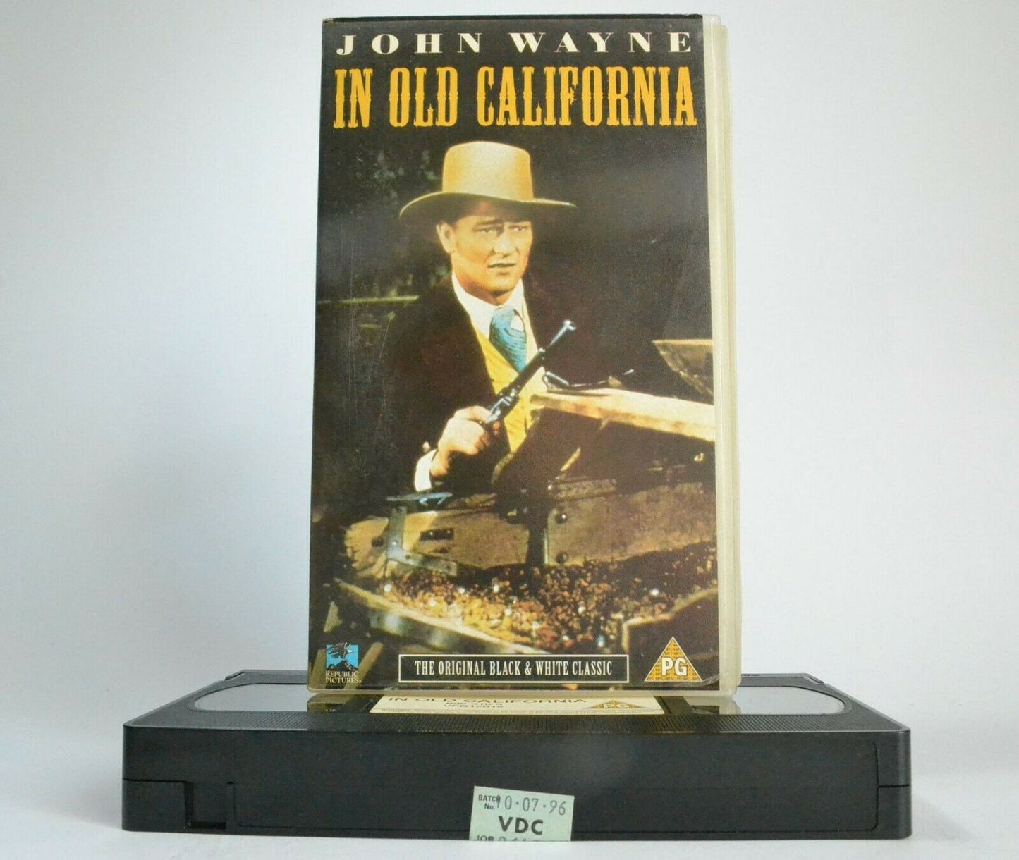 In Old California (1942) - Romantic Western - John Wayne / Binnie Barnes - VHS-