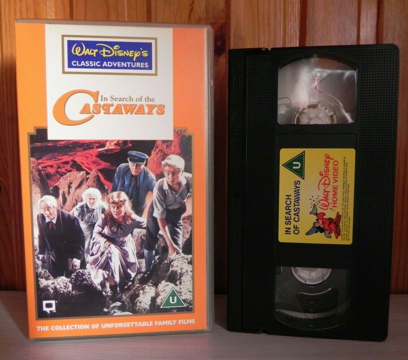 In Search Of The Castaways (1962): Based On Jules Verne Novel - Kids - Pal VHS-