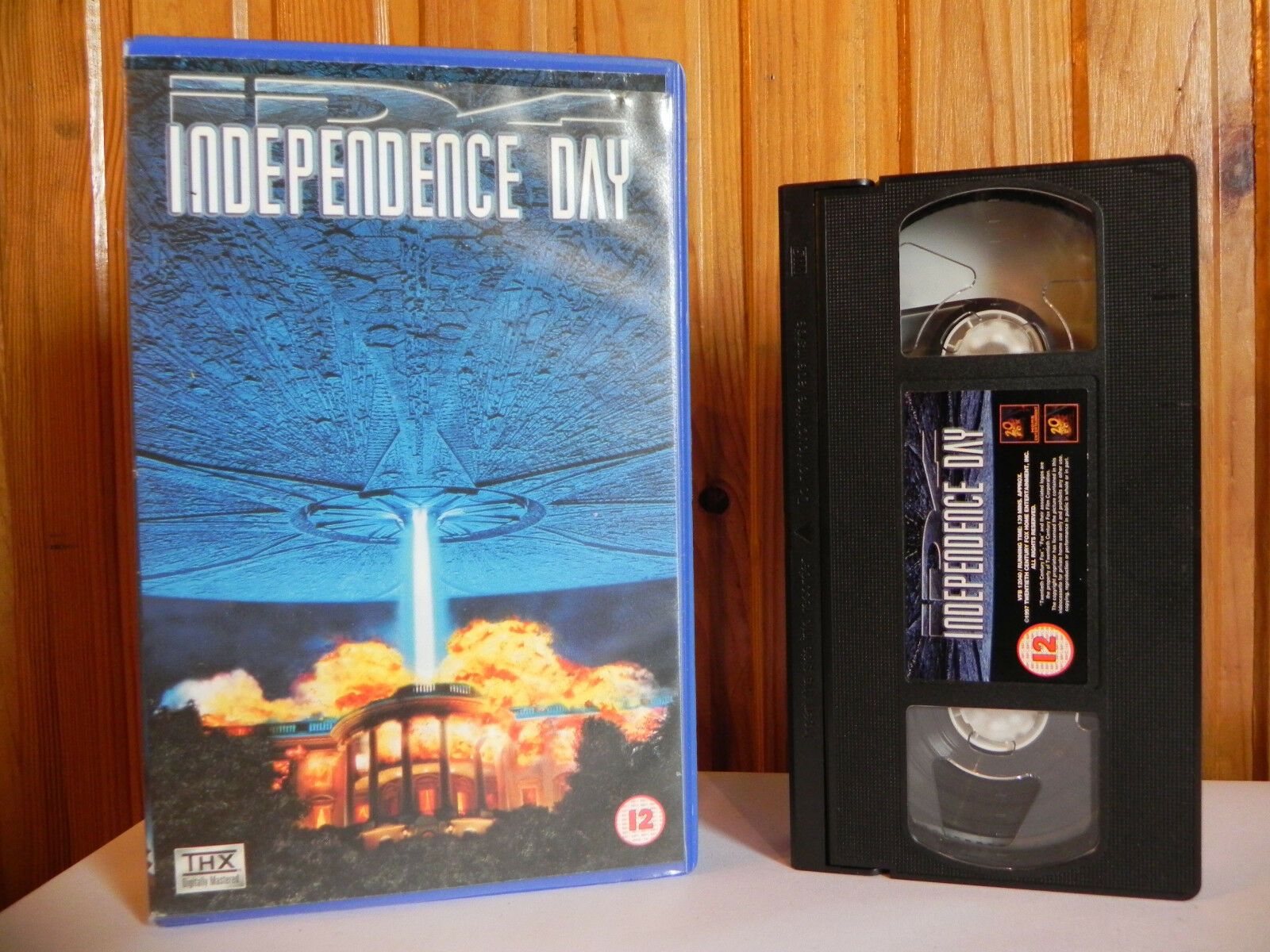 Independence Day - Large Box Release - W.Smith - Sci-Fi Apocalypse Action - VHS-