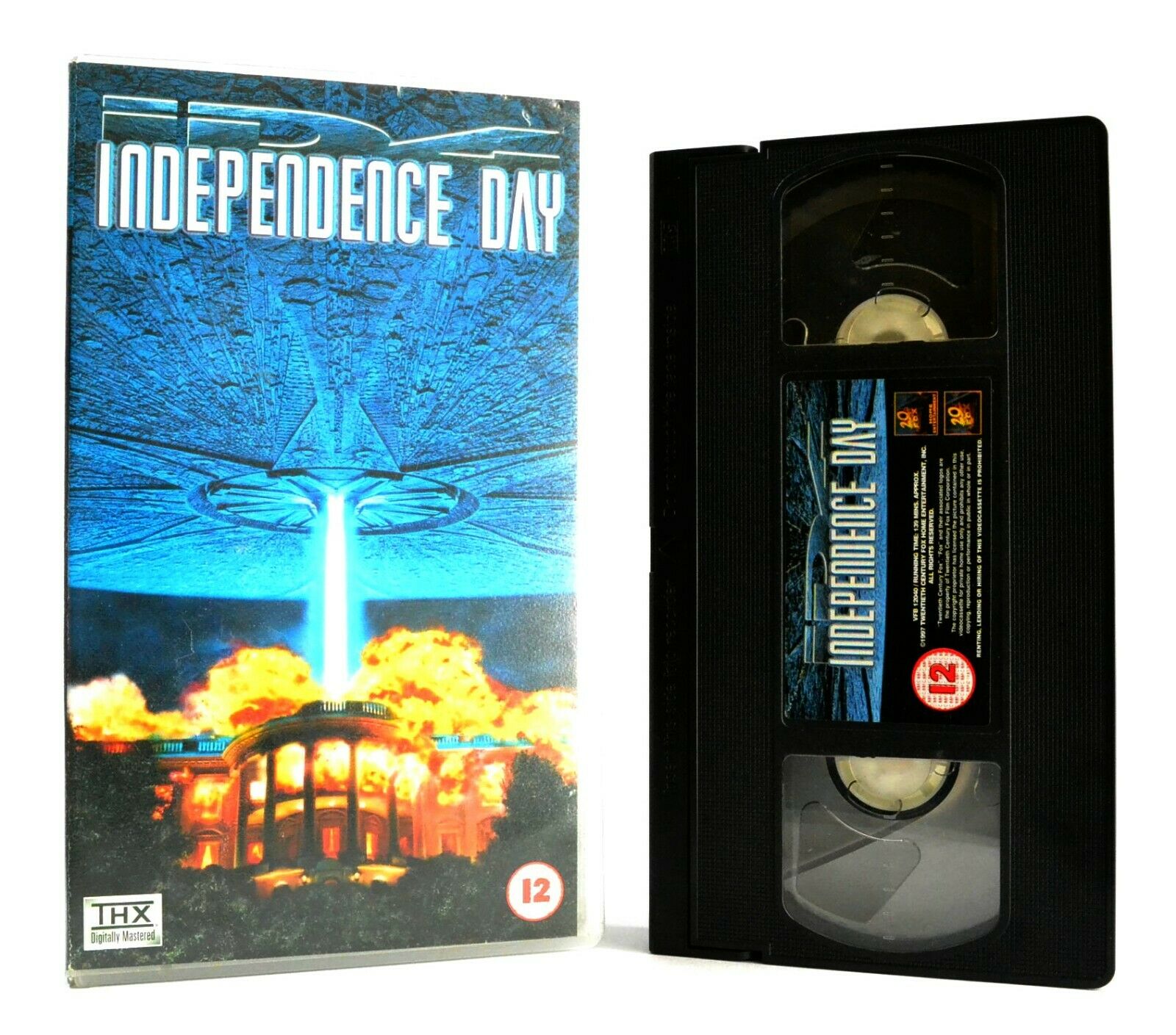 Independence Day: Sci-Fi Action (1994) - Aftermath Of A Worldwide Attack - VHS-