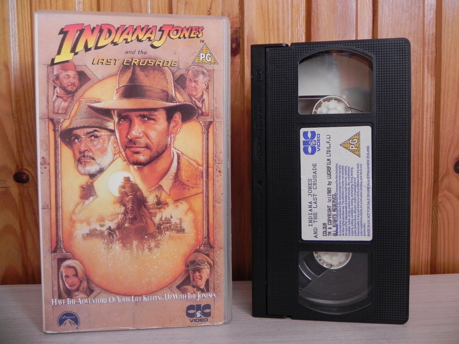 Indiana Jones [Last Crusade]: (1989) Occult Action - Harrison Ford - Pal VHS-