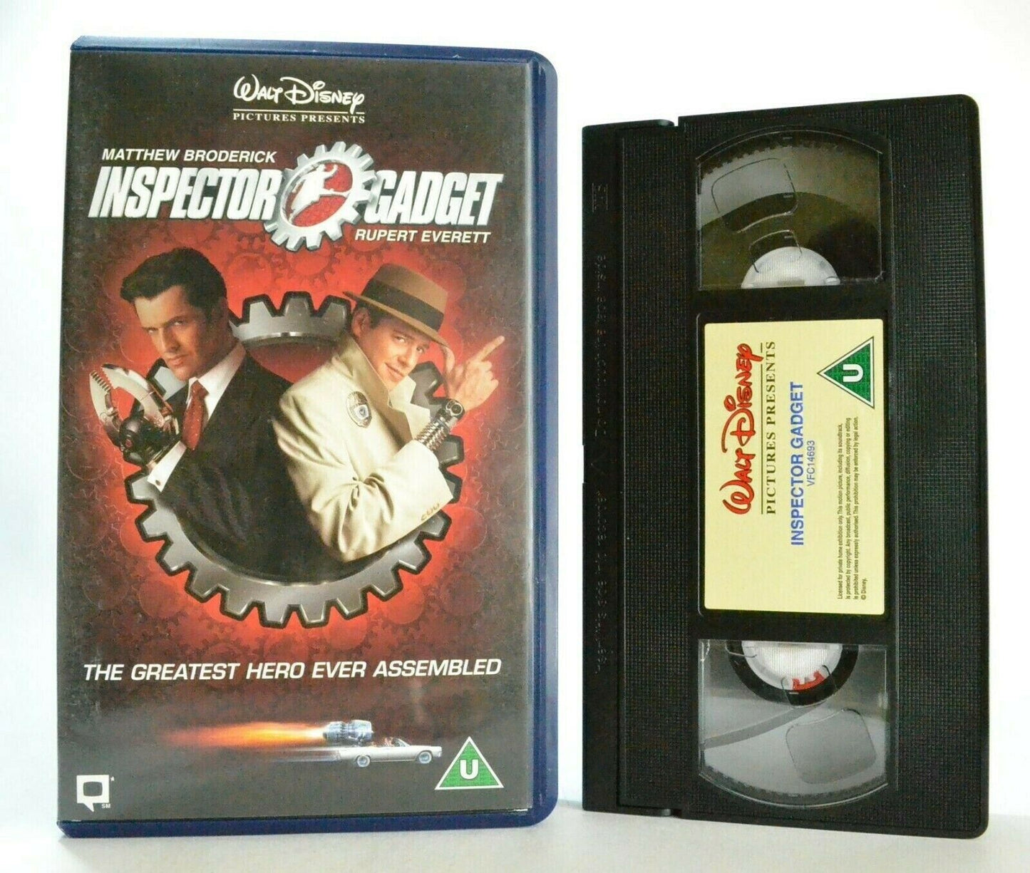 Inspector Gadget - Disney (1999) - Adventure Comedy - M.Broderick - Kids - VHS-