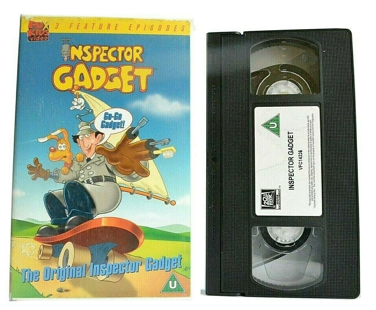 Inspector Gadget [Fox Kids]: 'Monster Lake' - Animated - Children's - Pal VHS-