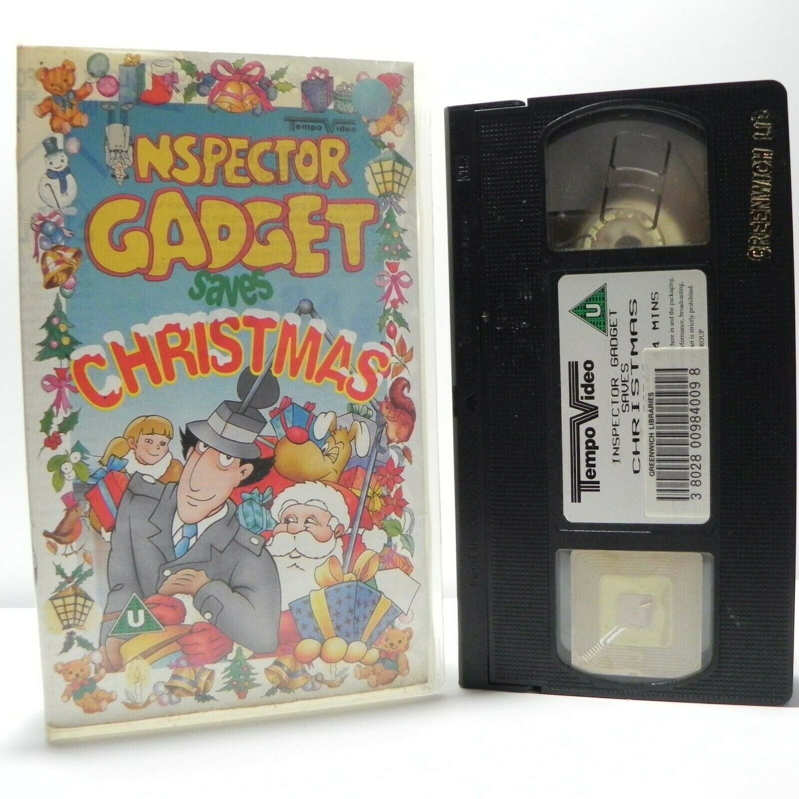 Inspector Gadget Saves Christmas - Classic Animated Series - Children's - VHS-