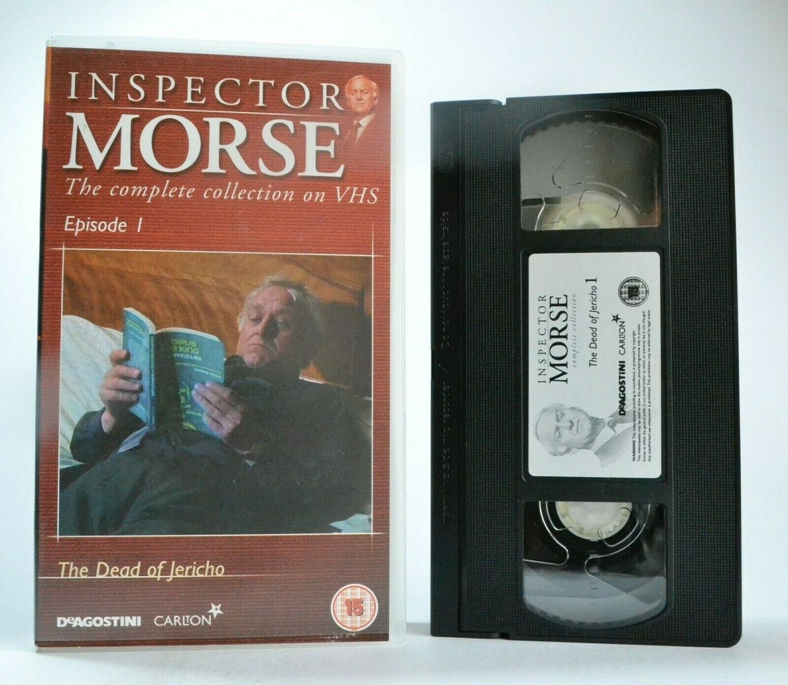 Inspector Morse, "Episode 1": The Dead Of Jericho-British Detective Drama - VHS-