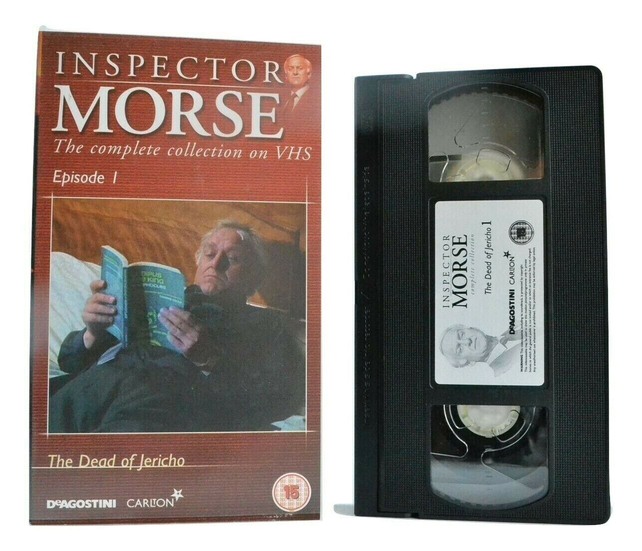 Inspector Morse, "Episode 1": The Dead Of Jericho-British Detective Drama - VHS-