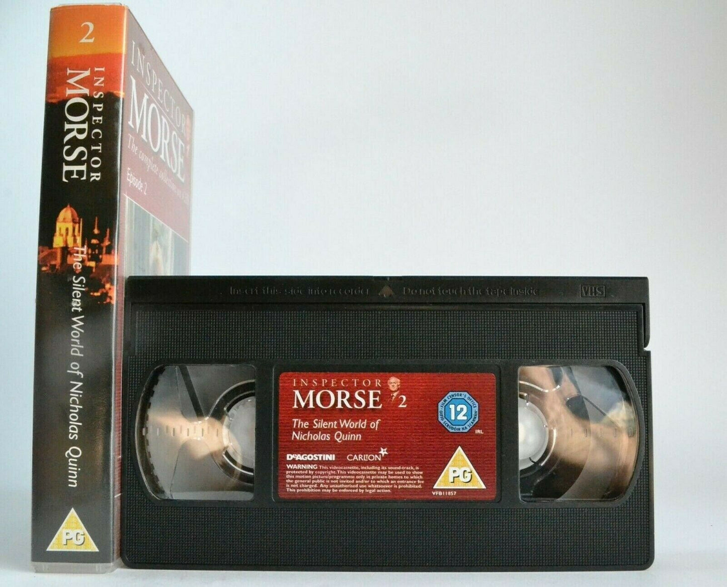 Inspector Morse: The Silent World Of Nicholas Quinn - ITV Detective Drama - VHS-