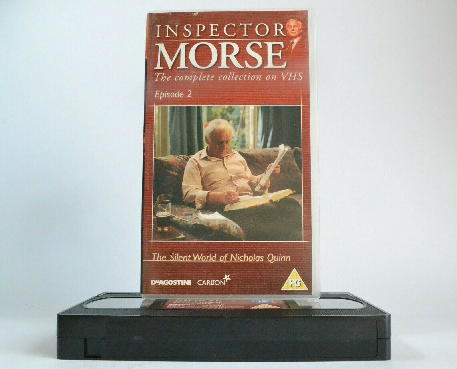 Inspector Morse: The Silent World Of Nicholas Quinn - ITV Detective Drama - VHS-