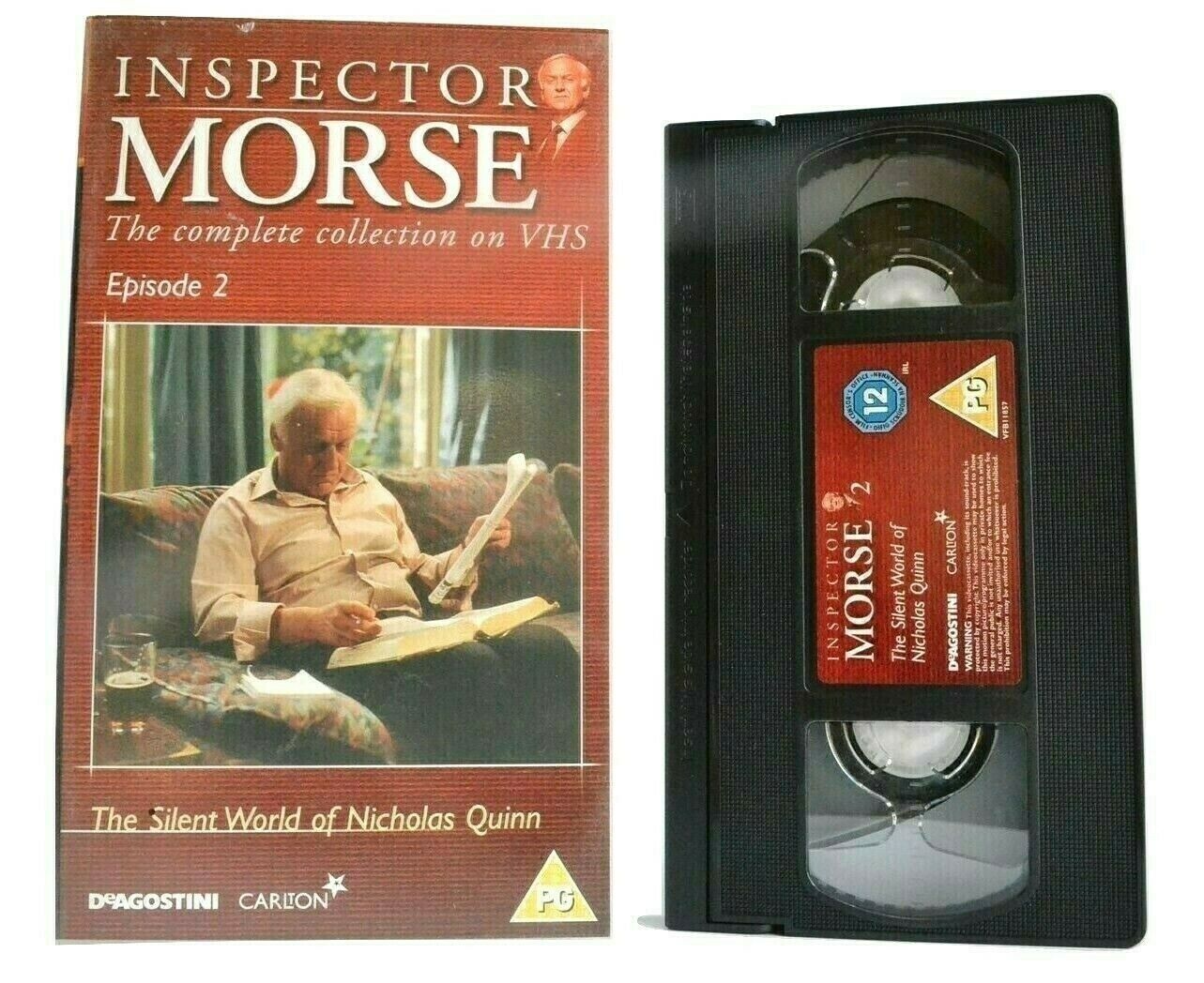 Inspector Morse: The Silent World Of Nicholas Quinn - ITV Detective Drama - VHS-