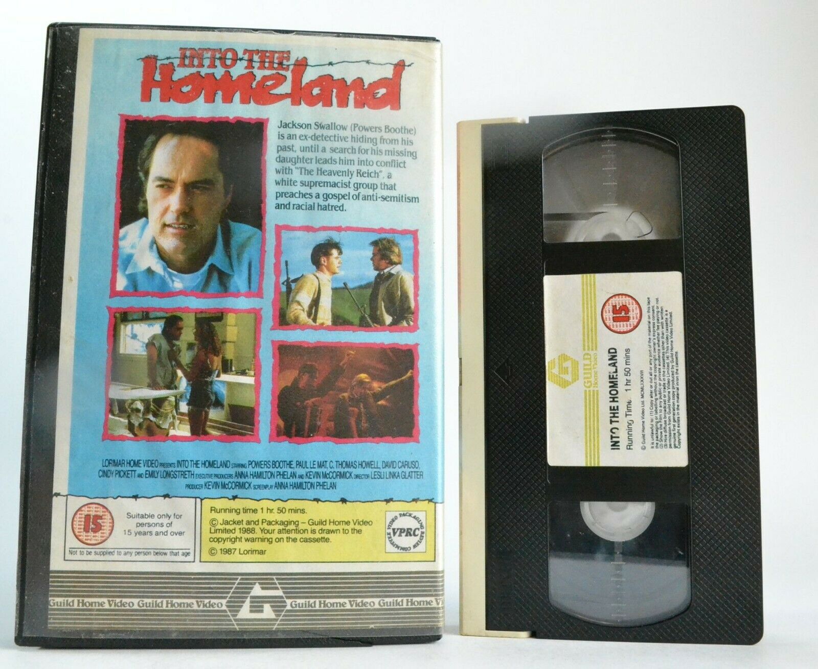 Into The Homeland (1987) <Made For T.V.> Action Drama - C.Thomas Howell - VHS-